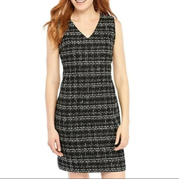 THE LIMITED TWEED MINI‎ PENCIL STYLE DRESS FITTED SIZE 12 - Picture 1 of 12